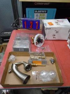 Misc plumbing & Kohler shower set. As shown.