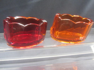 Amberina Toned Caddies