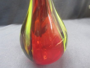 Red, Green Blue Vase