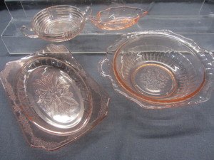 Pink Depression Glass