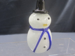 Opalescent Snowman