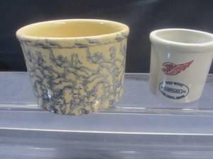 Spongeware & Red Wing Crockery