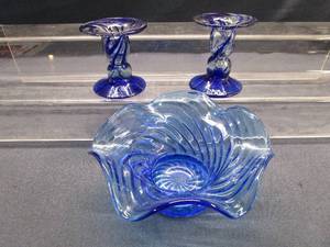 Blown Candle Stands