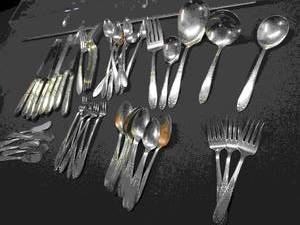 Ntl Silver Plate Silverware