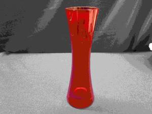Red Vase