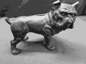 Cast Bulldog Bank