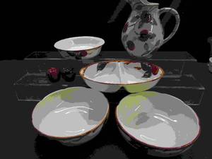 Franciscan Pitcher & Bowls