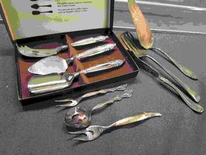 Cheese Servers, Pickle Fork