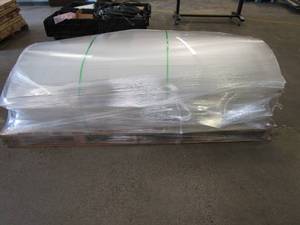 lot 3 image: Large Pallet of Acrylic Sheeting - Various lengths and sizes - SOLD AS IS