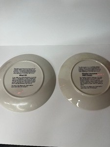 lot 39 image: Lot of 2 Standard Oil Company  Decorative Plates