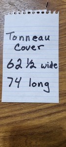 lot 83 image: Used Tonneau Cover From a 2015 Ram 1500