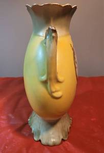 lot 8 image: Very Rare - JPL Jean Pouyat Limoges France Hand Painted Vase - 1890s - 1900s