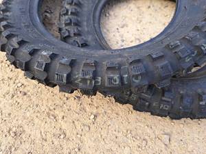 lot 36 image: New Pair of Cheng Shin C-755 4 P.R. 2.50-10 Motor CycleScooter Tires