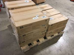 Boxes of PEAK  5 ft. L x 24 in. H Galvanized Steel Welded Hardware Mesh with 12 in. x 12 in. Mesh Size Garden Fence, Customer returns, Review all pictures