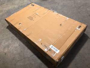 lot 30 image: Exclusive Home Decorators Collection  Edmund Smoke Gray Dining Table Open Box Review all pictures