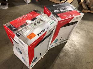 lot 38 image: Lot of 2 Frigidaire  High Humidity 50-Pint Capacity Dehumidifier with Built-in Pump Review all pictures