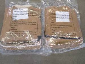 lot 758 image: Pack of 2 Cat Cubes in Tan (OPEN PACKAGING)