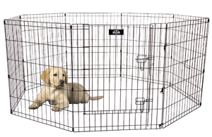 lot 750 image: PETMAKER 58x60x30 Exercise Playpen (OPEN BOX)