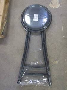 lot 786 image: Black Metal Stool