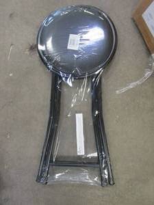 lot 787 image: Small Metal Black Stool