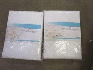 lot 796 image: Set of 2 - Bed Bug Pillowcase Protector in Queen Size