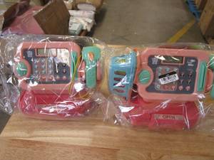 lot 859 image: Lot of 2 - Toy Cash Registers