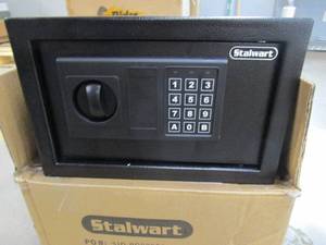 lot 878 image: 0.32 cu. ft. Premium Digital Lock Steel Safe (SAFE IS LOCKED, COULD NOT OPEN, SOUNDS LIKE PARTS INSIDE)