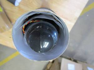 lot 900 image: Trademark Games Magnetic Roll-up Dart Board and Bullseye Game w Darts BlackYellow (OPEN BOX)