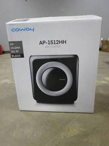 lot 153 image: Coway Airmega AP-1512HH True HEPA Air Purifier with Air Quality Monitoring in Black