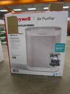 lot 164 image: Honeywell True HEPA Air Purifier With Allergen Remover - White, HPA304 (OPEN BOX)
