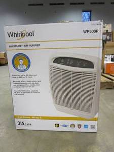 lot 166 image: Whirlpool Whispure Air Purifier WP500 for Large Rooms - 490 sq ft. (OPEN BOX)