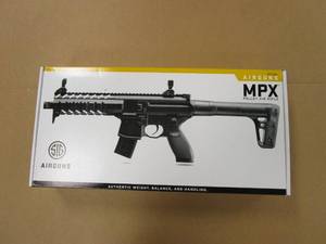 lot 181 image: Sg Sauer MPX .177 Caliber CO2 Powered Air Pellet Rifle (JUST THE RIFLE, OPEN BOX)