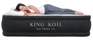 lot 149 image: King Koil Luxury Air Mattress Queen with Built-in Pump for Home, Camping & Guests - 20