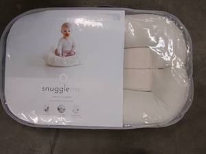 lot 246 image: Snuggleme Infant Lounger in Light Tan