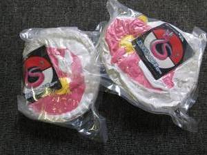 2 girls pink dragons stuffed toy...