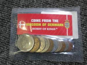 coins from the kingdom of denmark...