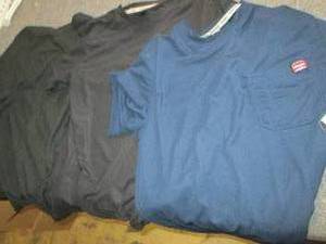 3 small mens wrangler shirts...