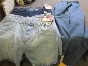 5 size 48 jean shorts and 1 pair of...