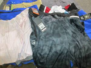 18 large mens shorts...
