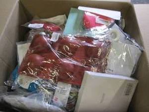 box of new overstocks...