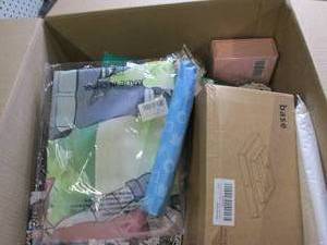 box of new overstocks...