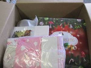 box of new overstocks...