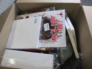 box of new overstocks...