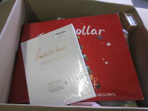box of new overstocks...