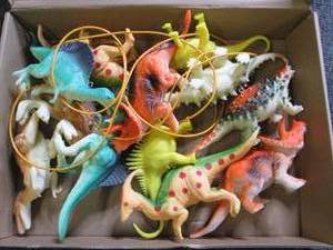 box of dinosaurs...