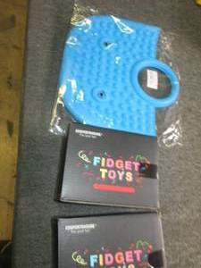 2 boxes of fidget toys and a fidget...