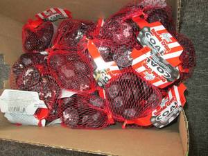 lot of double crisp coal and apple ...
