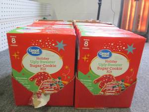 12 boxes of holiday ugly sweater su...