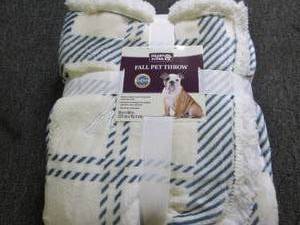 heart to tail fall pet throw 50x60...