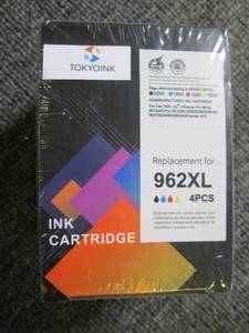 package of 4 replacement ink cartri...